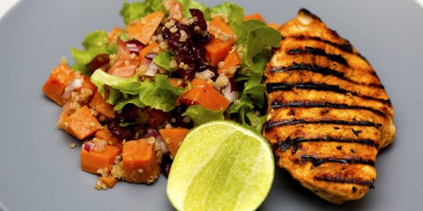 Grilled Chicken dinner